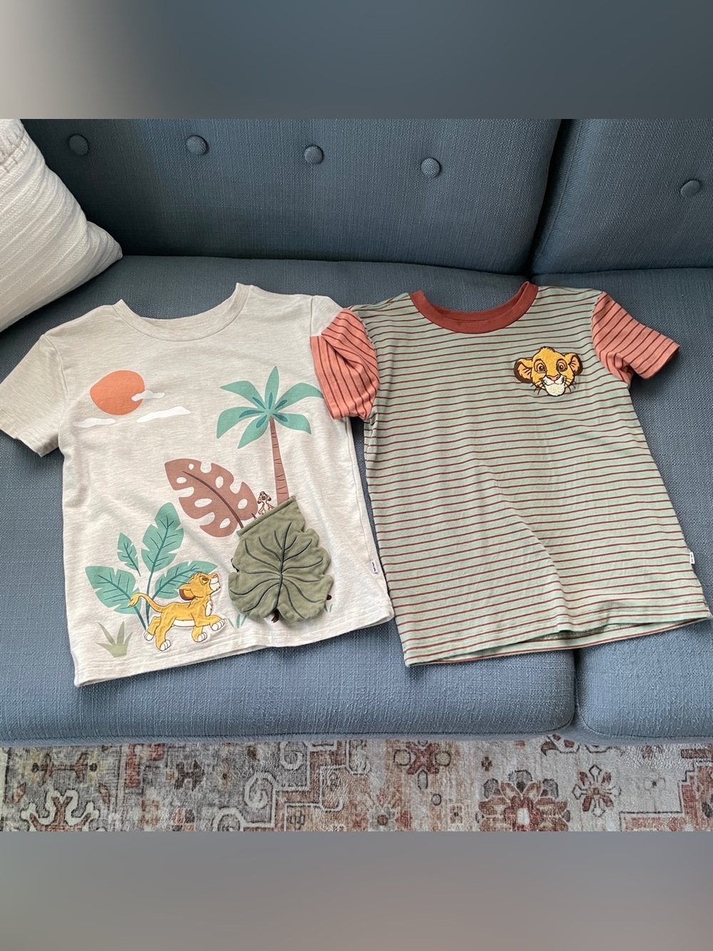 Little Sleepies Play Size 5 Bamboo Tees Lion King